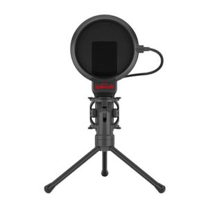 Microfone Condensador Seyfert com Tripé e Filtro