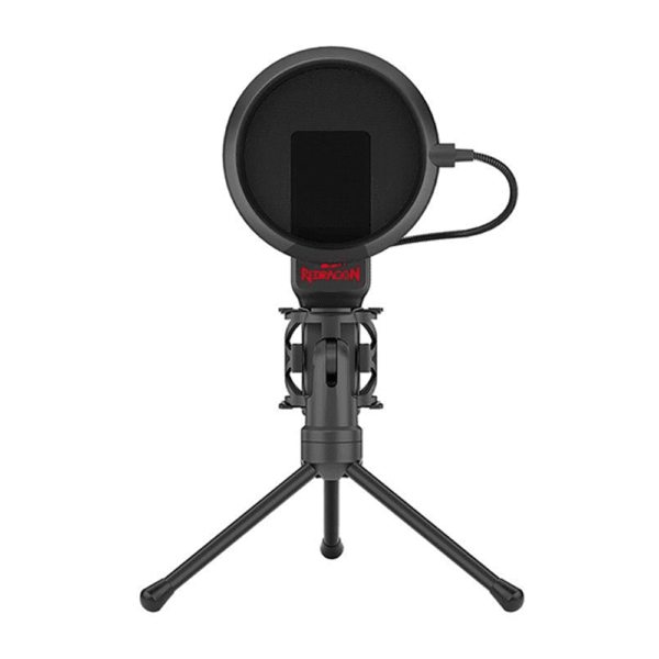 Microfone Condensador Seyfert com Tripé e Filtro